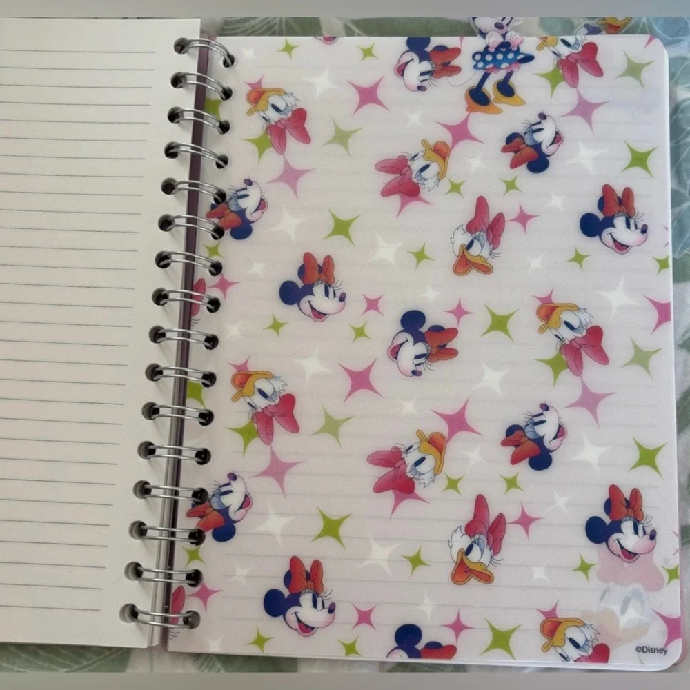 Disney Minnie and Daisy Pink Spiral Notebook